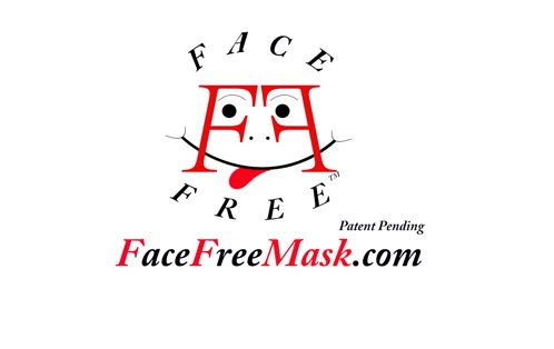 Face free mask logo new w o www